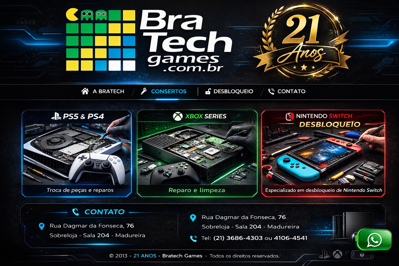 Bratech Games 21 anos